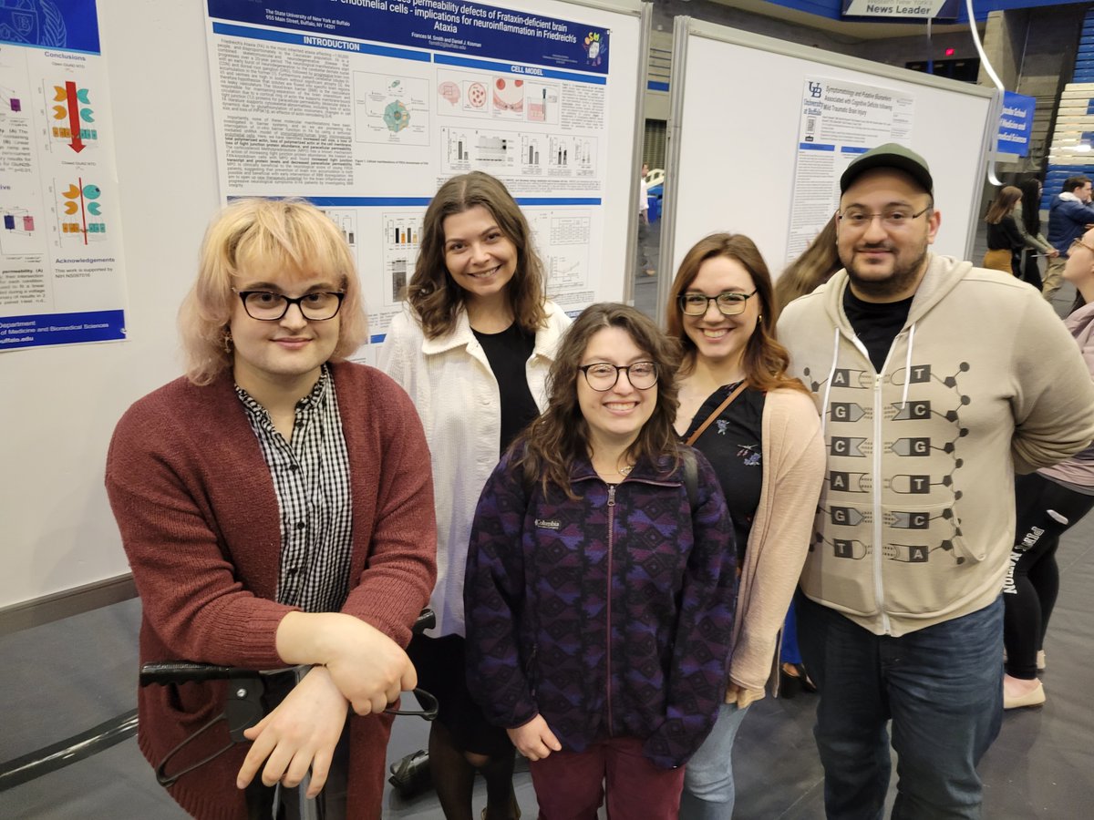 PopStarLab's tweet image. Celebrating Student Academic Excellence with side-by-side posters by @PopStarLab@PopStarLab @PopStarLab's Adam Weaver and the @kosmanlab!  
#UBuffalo @Jacobs_Med_UB #UB_Biophysics.
Congratulations!!!!