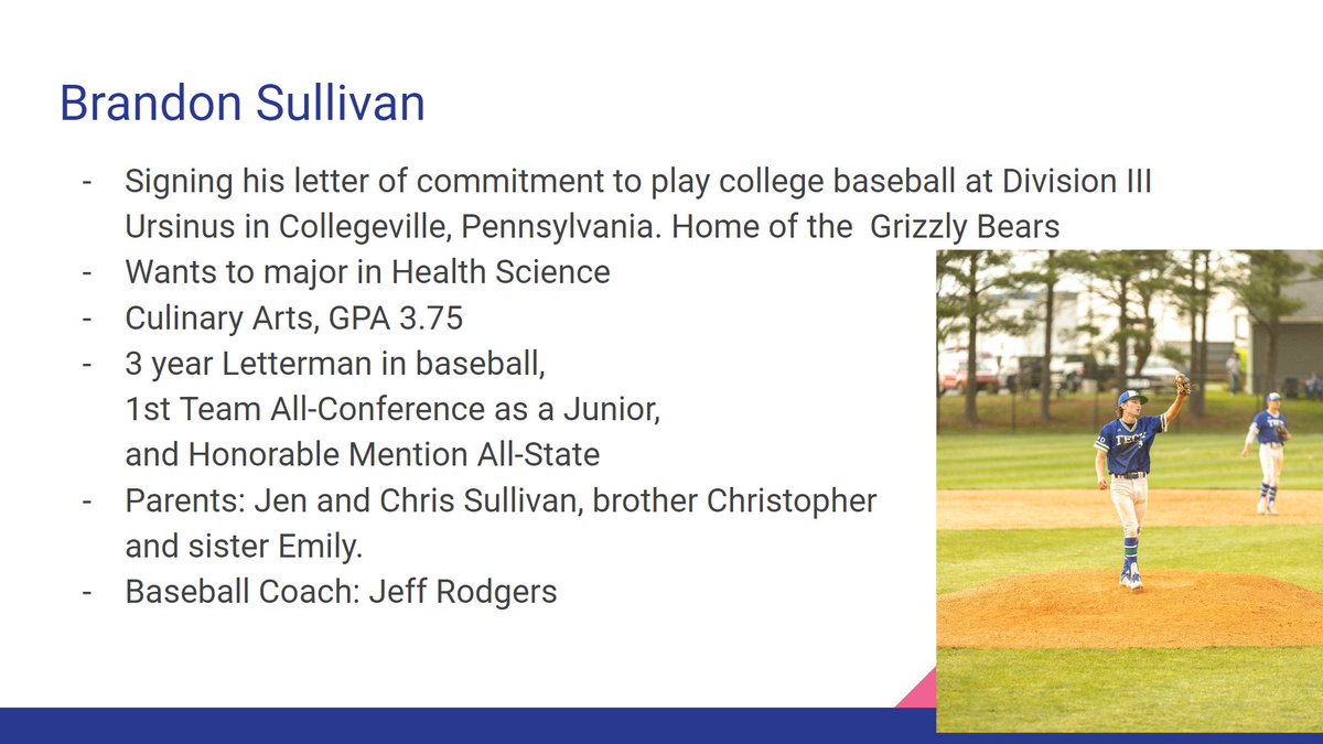 St_GeorgesTHS's tweet image. Congrats to #SGClassOf2023 Brandon Sullivan who is playing baseball @ucathletics. We are proud of you! @STG_Baseball #NCCVTWorks @drjconnor299 #StudentAthletes