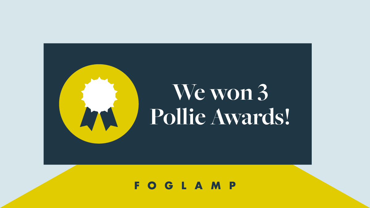 FOGLAMPdigital's tweet photo. Last week, we took home 3 Pollie Awards from @TheAAPC!

🥇 Best Fundraising Campaign (Overall)
🥇 Best Digital Advertising for Mayoral Campaign
🥉 Best Digital Creative Full Set

This recognition spans the incredible work of our entire team. Congrats to our team and clients! https://t.co/RNeBTW66Bw