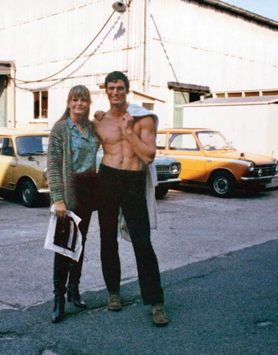 Valerie Perrine and Christopher Reeve on the set of Superman: The Movie, 1978

#ChristopherReeve #ValeriePerrine #Superman #behindthescenes #comics #comicbooks #comic #film #movie