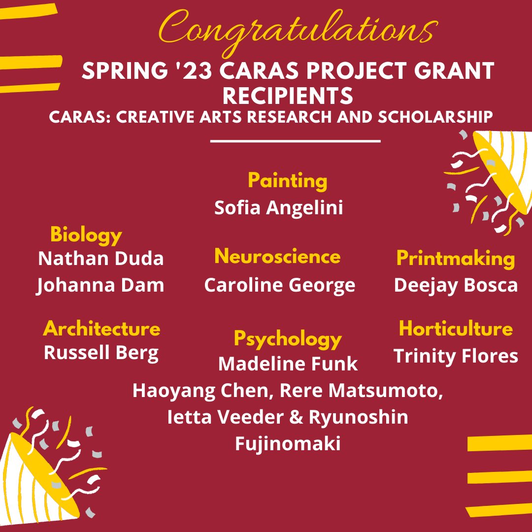 With projects  ranging from painting deer as symbols of human vulnerability to finding new treatments for heterotopia formation to conducting archival research on the legacy of Philadelphia architect Romaldo Giurgola and more, we are so proud of the ingenuity of Temple Owls!🎉