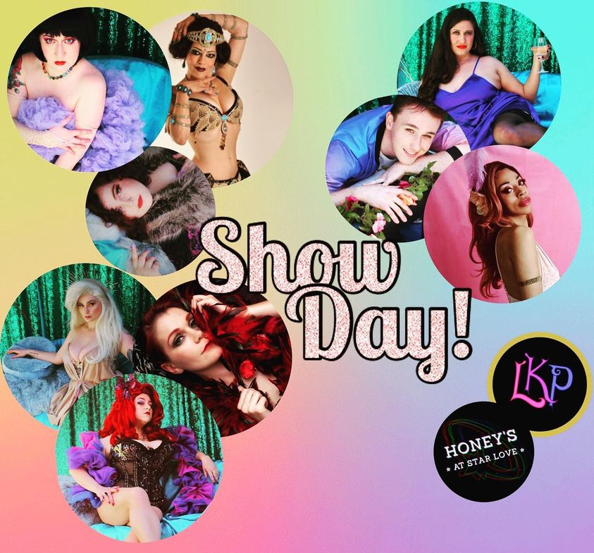 Show day, baby! Get your tickets yet? 👀

Look at this gorgeous cast! We can't wait to make a little mischief tonight. 

eventbrite.com/e/lusty-kitten…