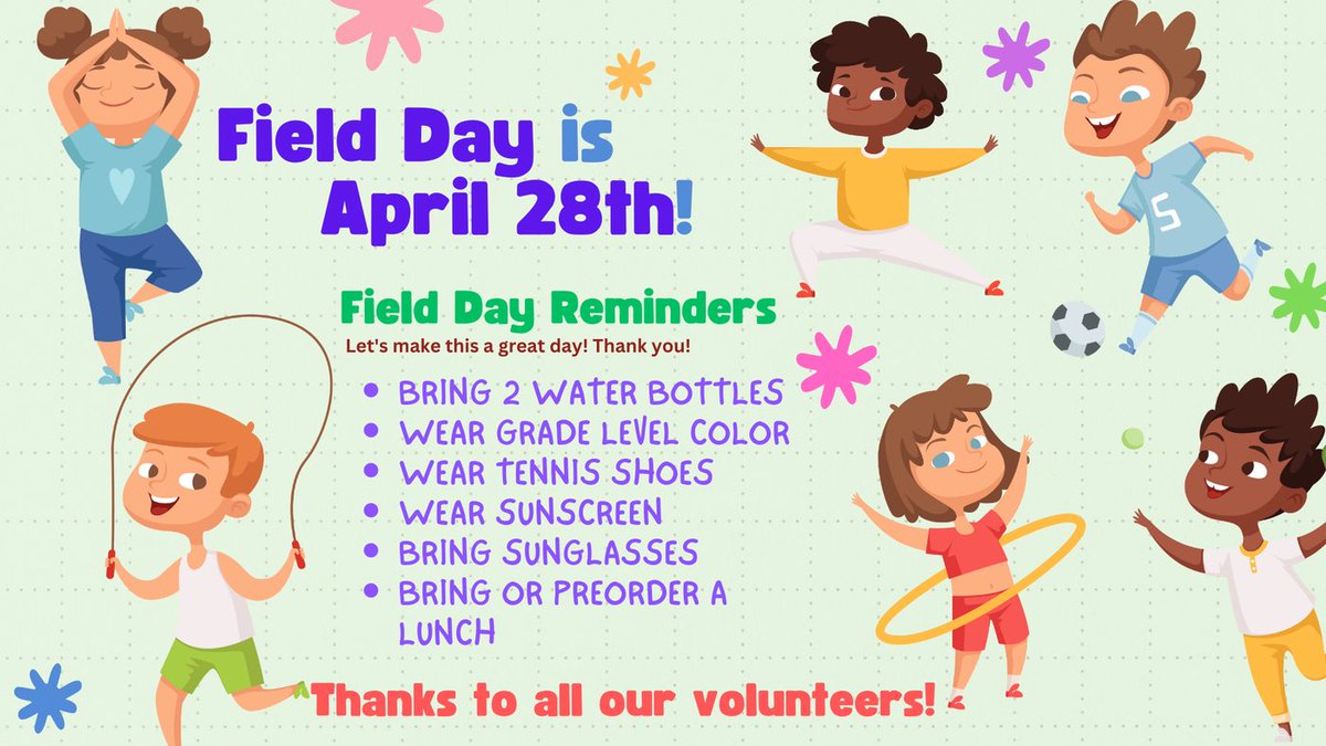 pgepto's tweet photo. #FieldDay tomorrow!! You ready @KeilersKatelyn, we are!!! https://t.co/QhSoPQZJ8s