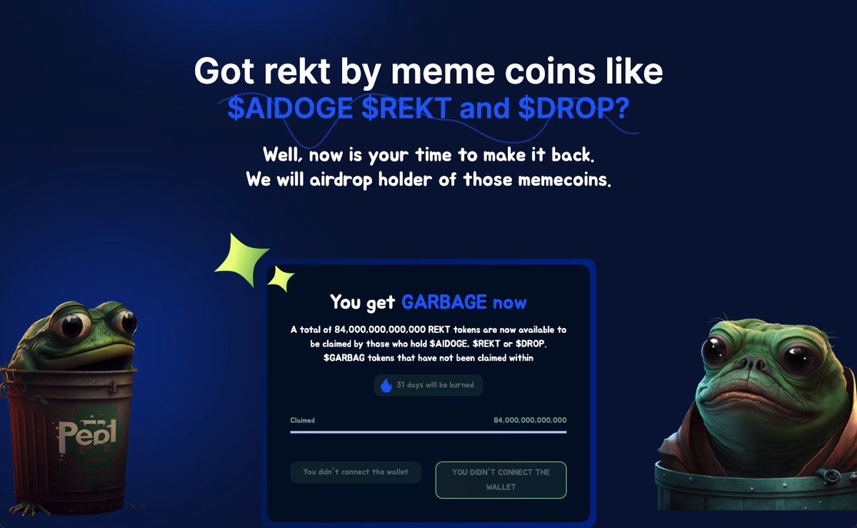 ARBgarbage's tweet photo. @RektARB Claim your Airdrop tomorrow. https://t.co/DI1sXUqt0u