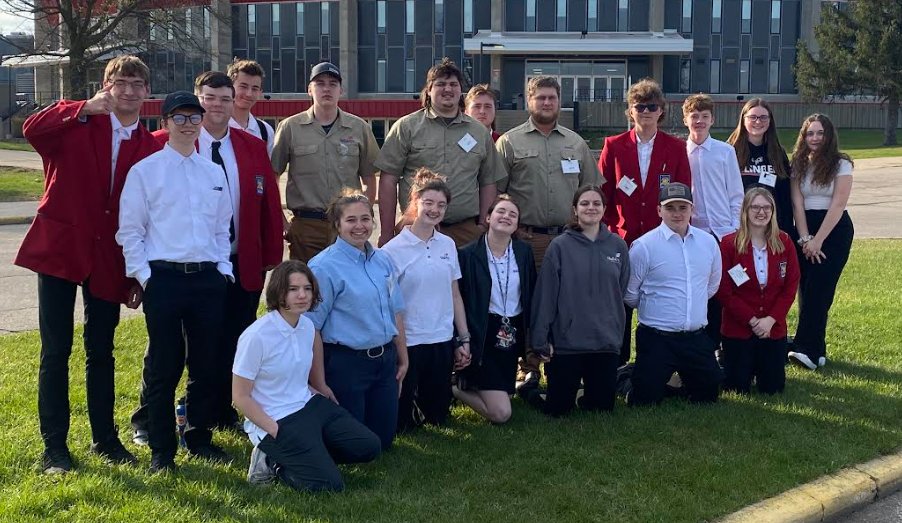 Emma, Janson and John will compete <a href="/SkillsUSA/">SkillsUSA</a> nationals in Atlanta.🥇Criminal Justice - Emma Leroy-Davis,  Related Tech. Math - Janson Duerst &amp; Carpentry - John Fairbrother.🥈 Adv. Design - Morgan Koltermann, Photography - Donovan Herr &amp; CNC Milling - Janson Duerst <a href="/_Hootie_Owl_/">SHS Student Council</a>