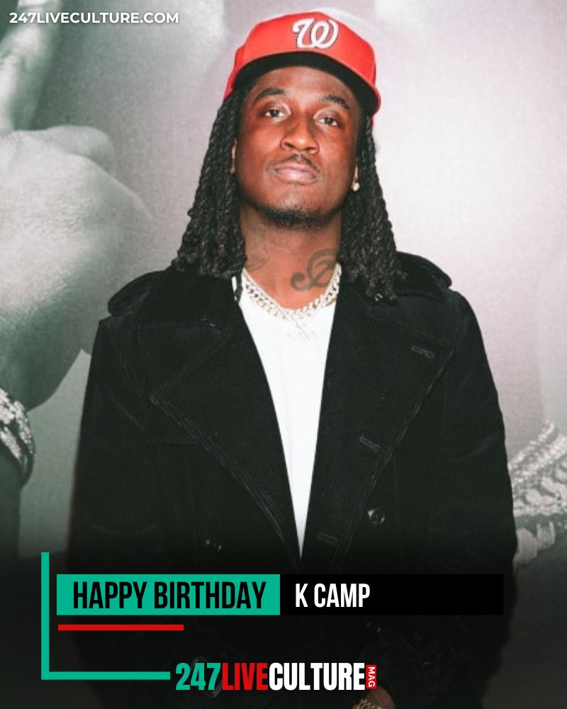 Happy birthday K Camp, 33! 