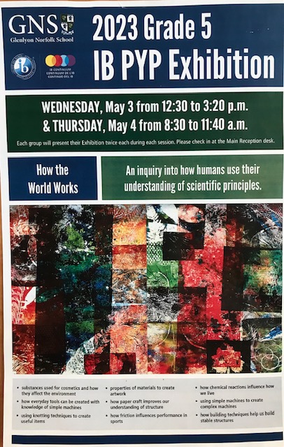 Happening next week <a href="/glenlyonnorfolk/">Glenlyon Norfolk School</a> Beach Drive <a href="/ibpyp/">IB PYP</a> campus...