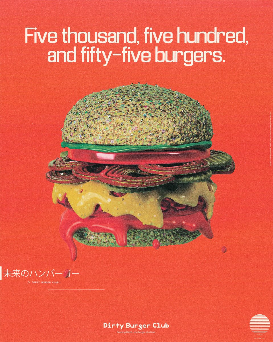 DirtyBurgerClub's tweet photo. 🍔A food concept for the community that will straddle both the digital and physical realms

🍟UBIQUITOUS https://t.co/n5ua7EbdLz