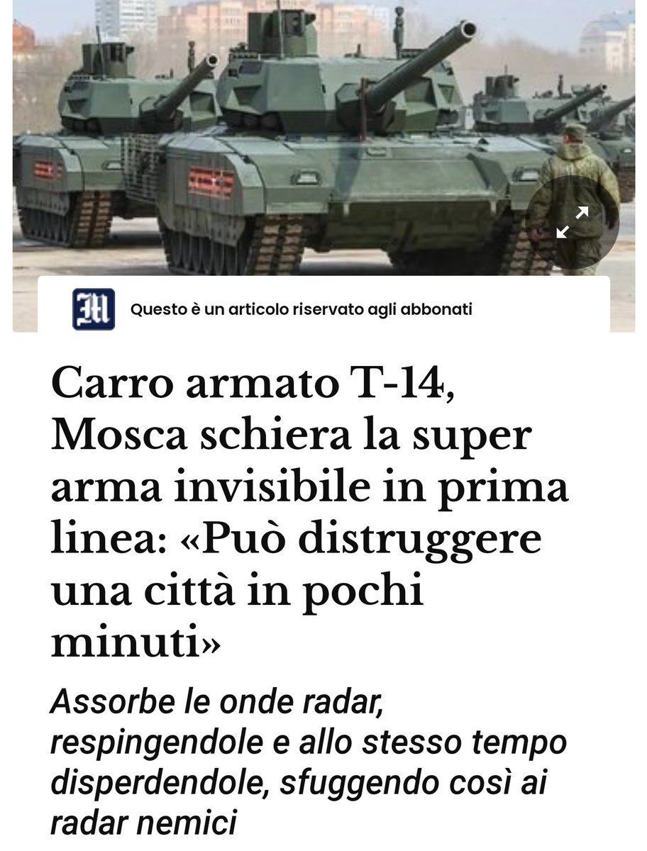 Io ero rimasto che avevano finito le munizioni un anno fa, rubavano i chip delle lavatrici e combattevano con le pale del XIX secolo a piedi nudi perché erano senza calzini... 🙄