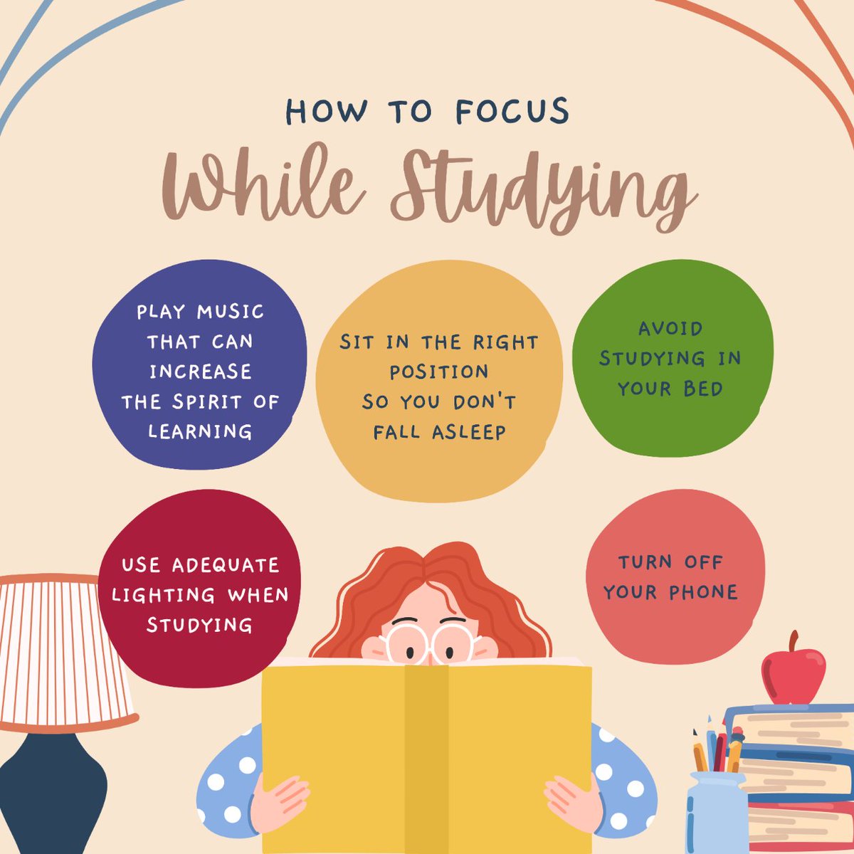 KleverKiddoz's tweet image. How to focus while studying..
 #handwritingtips #educationtips #cognitiveskills #writingpractice #memoryretention #handwritinglove #sensoryfun #earlylearning #kidsactivities #parents #parenting