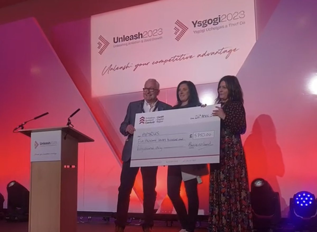 Thank you so much <a href="/aCapitalRegion/">Cardiff Capital Region</a> #unleash2023 for inviting me along to accept the cheque on behalf of <a href="/PAPYRUS_Charity/">PAPYRUS</a>. I’m so grateful I was able to share Brodie’s story with you all and talk about my mission to raise awareness for #SuicidePrevention #DoItForBrodie