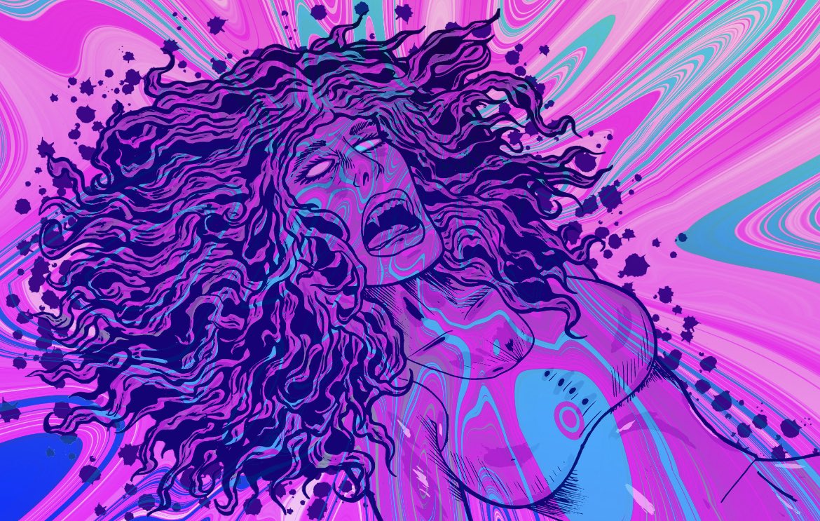 SlayingDeathNFT's tweet photo. @avinroart CoZmix 1/1 https://t.co/ReBvGESomf