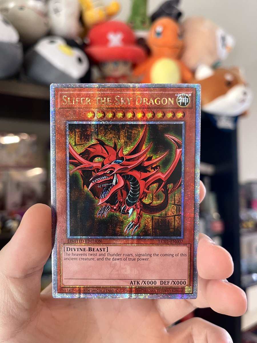Giving away a Quarter-Century Rare Slifer The Sky Dragon from the Yu-Gi-Oh! 25th Legendary Collection.

✅ Just RT and be following

Drawing in the next hour, good luck! 😎