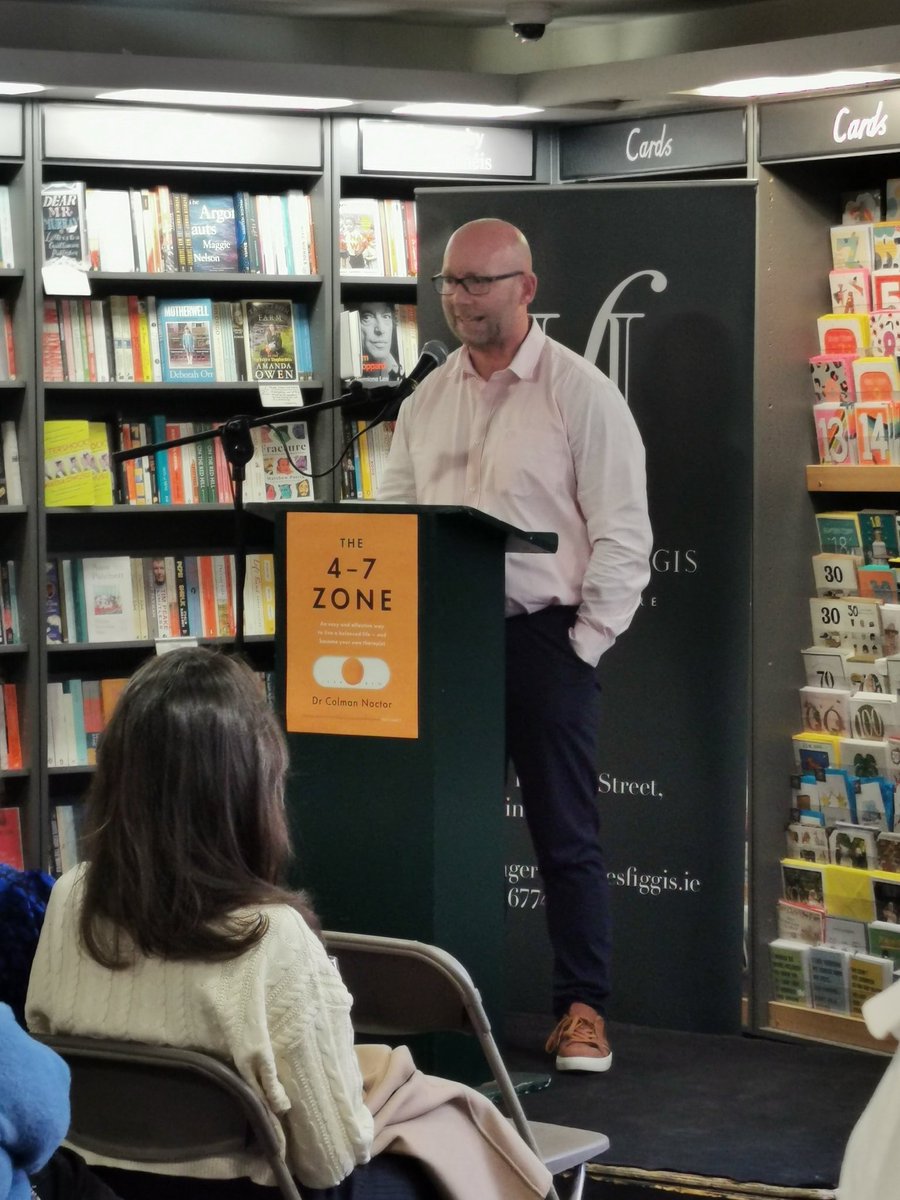 There's the legend himself, @colnoc77, talking about the importance of the 4 to 7 zone. Can't wait to read this book! #4to7zone @Gill_Books