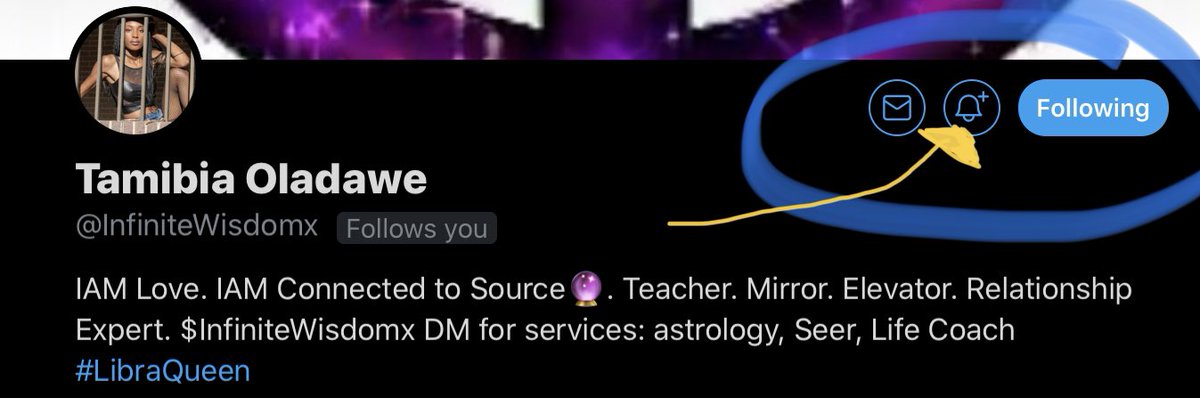 InfiniteWisdomx's tweet image. Here&apos;s some helpful tips to make sure you&apos;re successful turning on #postnotifications:

1) make sure you follow me 🥰🥰🥰 @InfiniteWisdomx 
2) make sure notifs are allowed on your phone for twitter
3) press the little bell symbol (pic attached)
4) select &quot;all tweets&quot;
5) Level up.