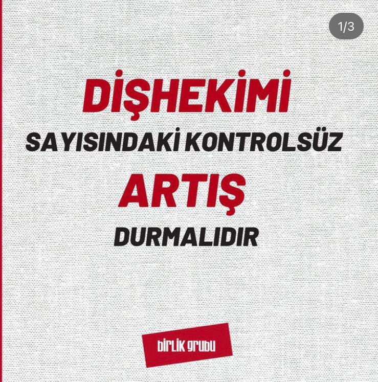 bir_dt's tweet photo. Diş hekimliği fakültelerinin sayısı artarken atanma sorunu daha da büyüyor. Bu sorunun çözümü için acil önlemler alınmalı @iyisaglik_ @drfahrettinkoca @hekimsen @adnangunnar #10bindishekimiatansın https://t.co/bgTqxCcSyq