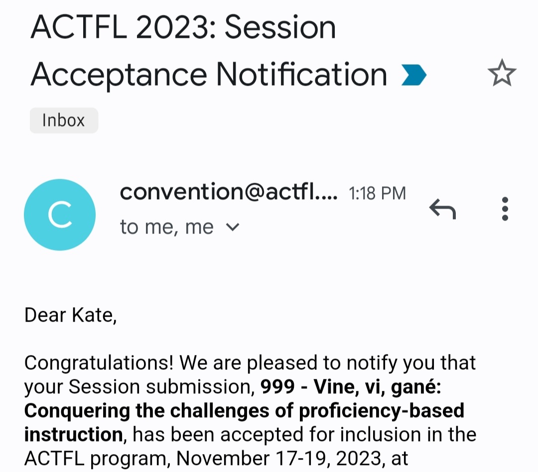 ProfeSanders's tweet image. Yay! Huge moment for me- breaking out of my shell and so excited to share! 🎉🎉🎉🎉