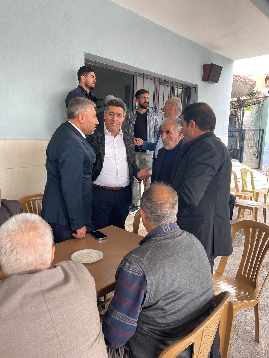 Ege Bölgesi Ağrı Dernekleri Federasyonu Genel Başkanı Tekin Yalçın’ın yeğeni Nurettin Yalçın için taziye ziyaretinde bulunduk. Merhuma Allah’tan rahmet yakınlarına sabırlar dilerim.