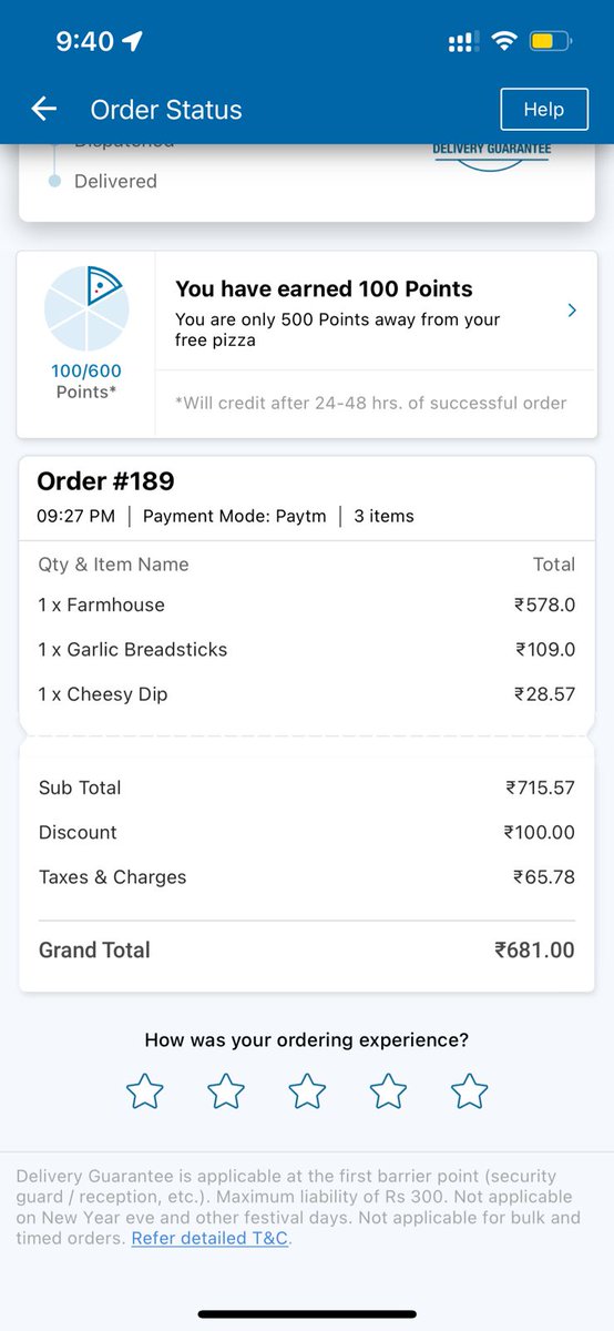 ankit_arc's tweet photo. @dominos_india such pathetic experience. Ordered at 9:27pm and pizza not delivered till 11 pm. You guys dont even care to respond to phone and the store cancelled the order by themselves after waiting for so long. Disgusting behaviour by domino's #BoycottDominos https://t.co/FDnPKAmRac