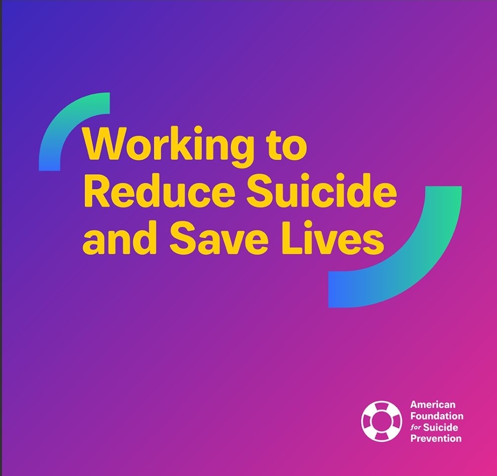 SouthTexasAFSP's tweet photo. In recent years, AFSP has focused on four critical areas to reduce the suicide rate by 20%: healthcare systems, emergency departments, firearms, and correctional settings. We invite you to make a gift today in support of these initiatives: https://t.co/bMcbB4Bh9L https://t.co/7v1IDTqsV7