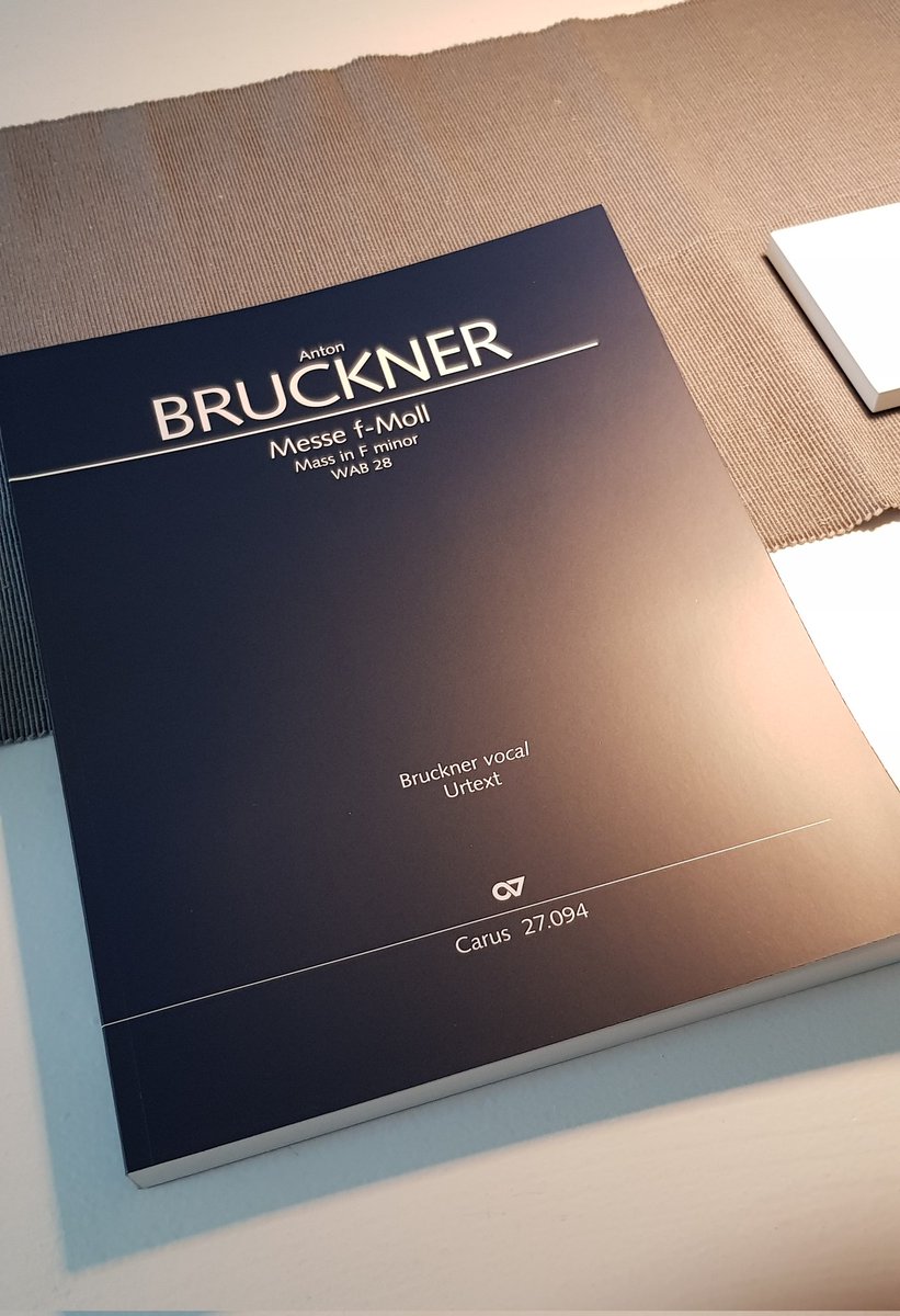 AOppenkowski's tweet photo. Excited with brandnew stuff and first preparations for next year. #bruckner2024 #bigmass https://t.co/Px9DnbsOEb