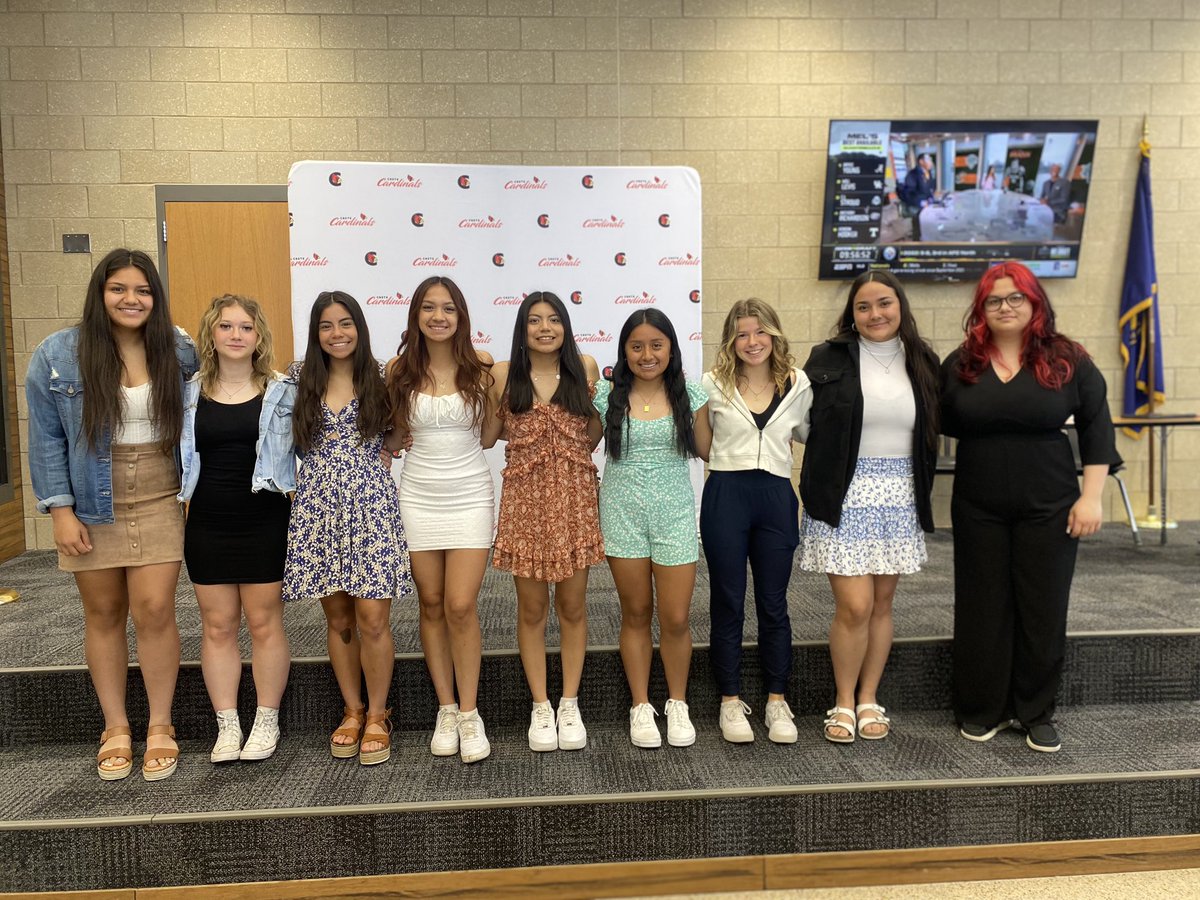 Happiest of Senior Days to this very special, beautiful and kind group of young ladies. May the rest of your school year and season be full of memories and lessons that’ll last a lifetime. We’re proud of all the work you’ve done and proud just to know you all. 
Love, coach.