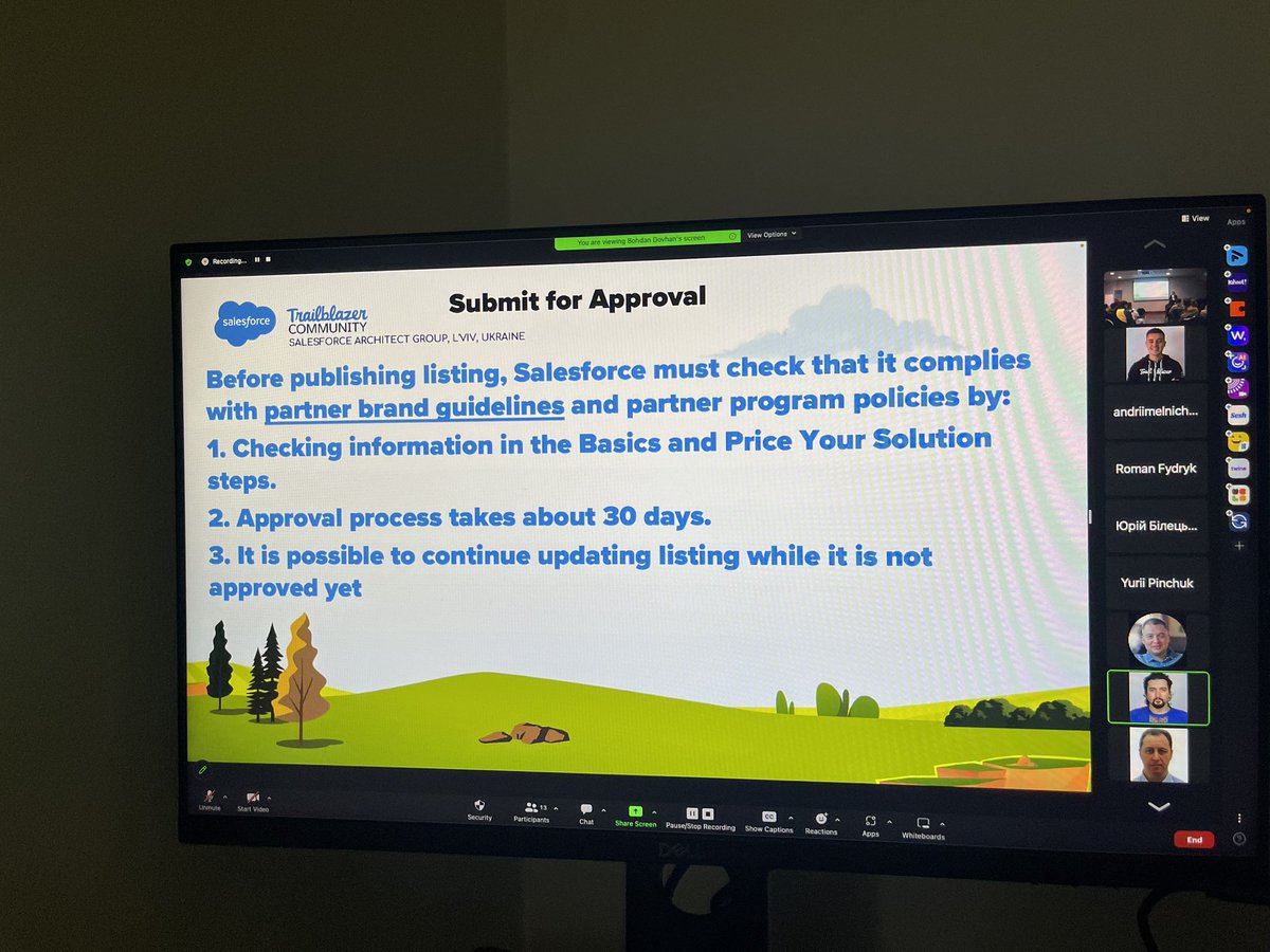 Oleh_Mykytyn's tweet photo. Lviv’s @salesforce Architect #TrailblazerCommunity hybrid meeting right now!

Learning about Architecture views,  stakeholders alignment and pushing to #appExchange in 2023. https://t.co/So3ifiqFv6