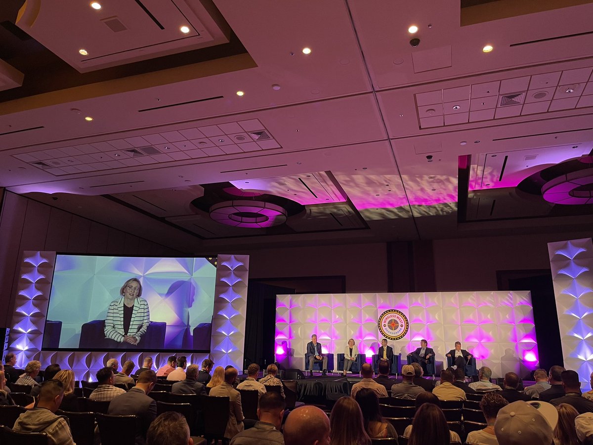 wireless_west's tweet photo. Get ready to rise above the competition with “It's the Tower Hour, Baby!” at #WirelessWest2023 moderated by @TomLeddo and sponsored by @TowerCo. Discover the future of wireless infrastructure! https://t.co/ZtrSYWbLDU