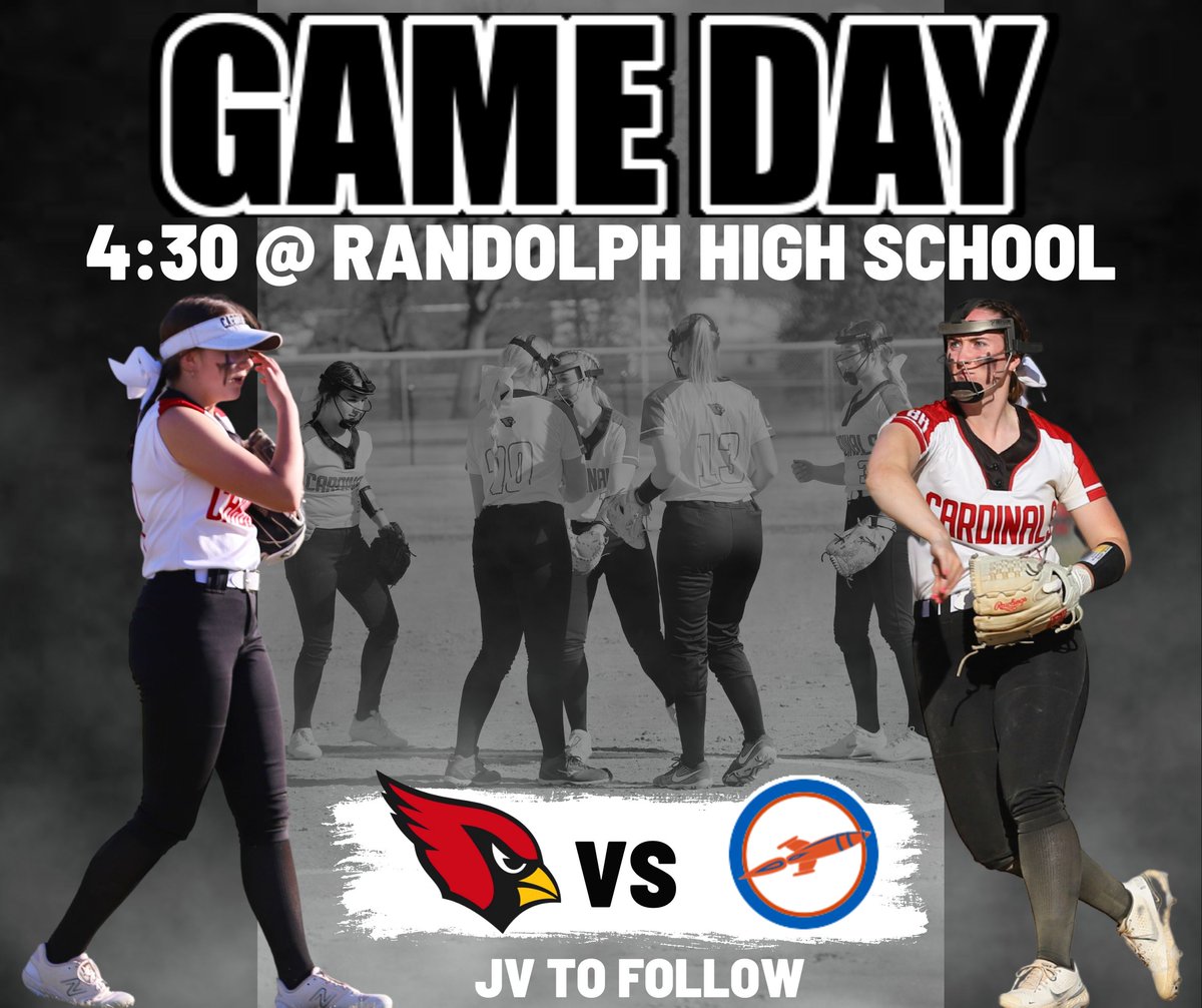 Battle of the undefeateds! Travel to nearby Randolph today and cheer on your Cardinals as they take on the Rockets at 4:30pm! #CARDS #CardinalPride