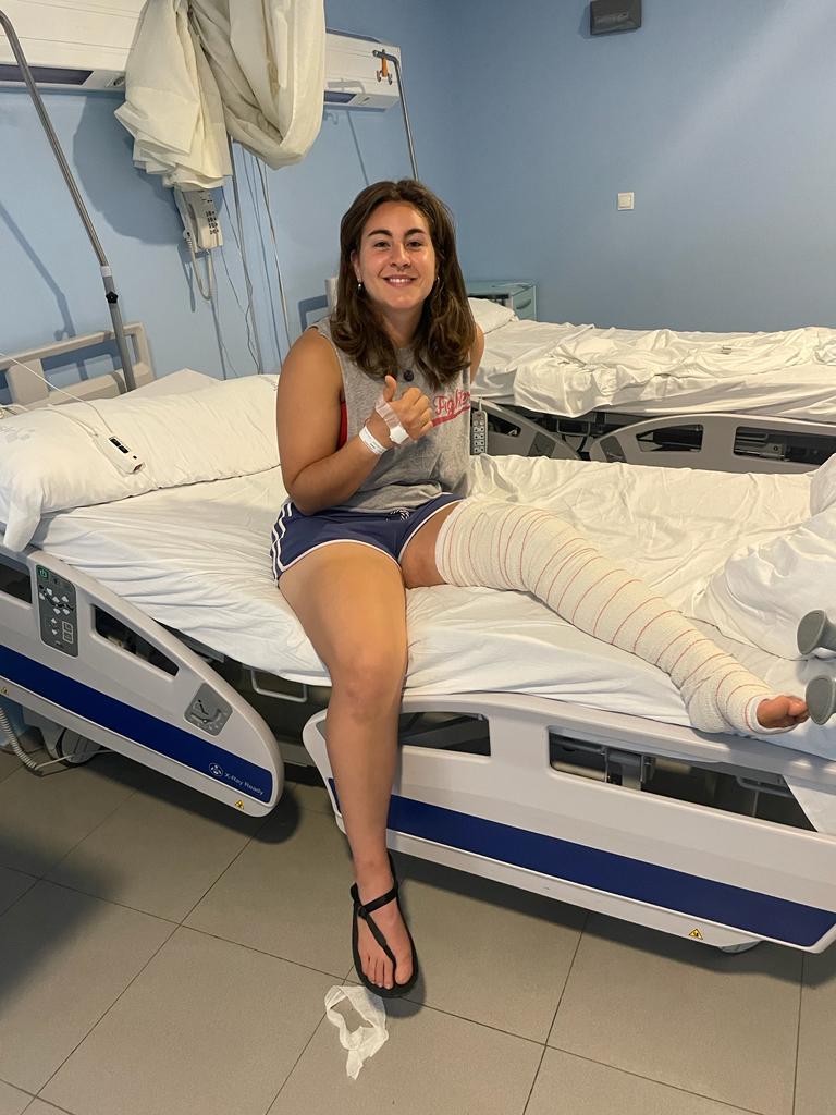 🏥 Nuestra jugadora #MaríaLópez ha sido operada con éxito de su rotura de menisco lateral 💪🏼

💚 En nada estará de vuelta con sus compañeras del #Autonómica A y entrenando a nuestra #EscuelaMixta 🫶🏼

⚕️ Gracias a <a href="/Clinica_Volta/">policlinicavolta</a> por el buen trato y atención en todo momento ✨