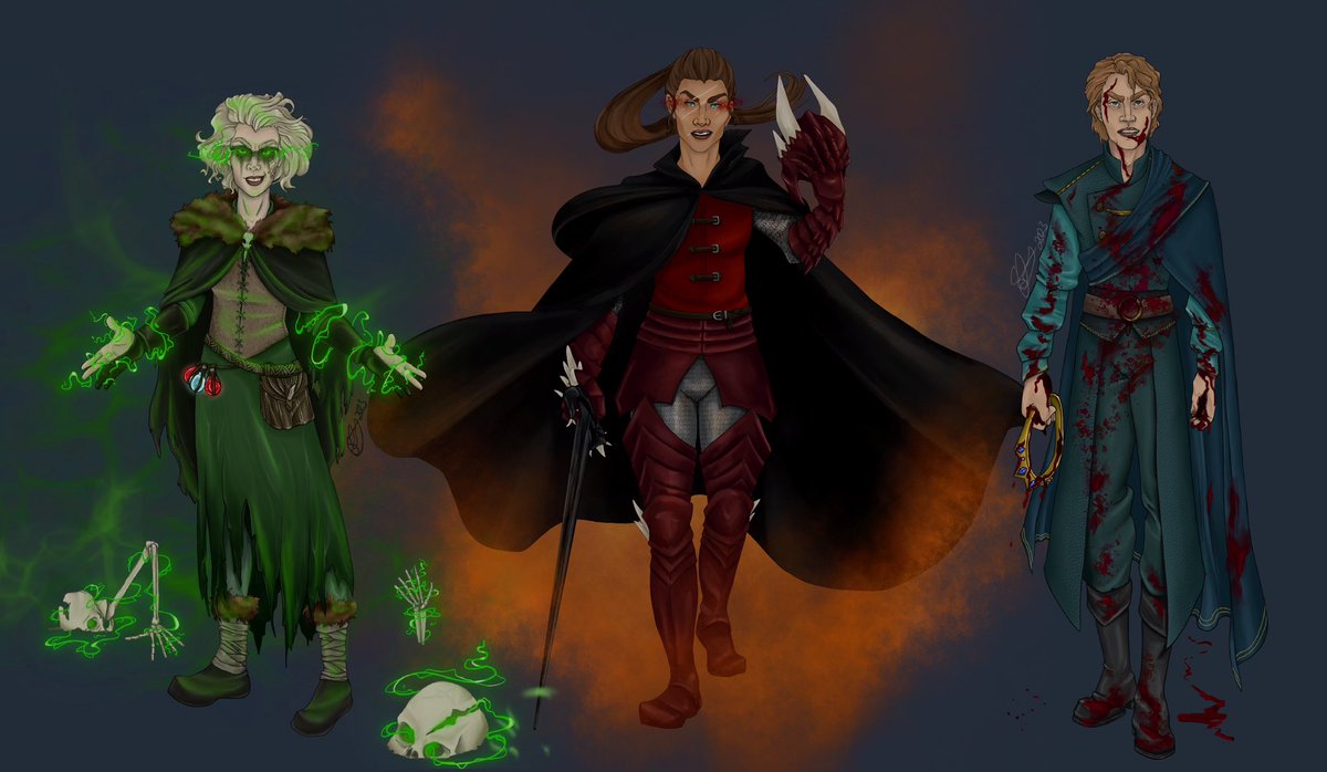 merydisposition's tweet photo. And because I can; the full set. Really tempted to just roll with these designs because I’m really happy with them

#art #originalcharacters https://t.co/2ux9DjNtow