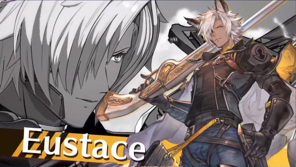 WHCDaily's tweet photo. The white hair character of the day is Eustace from Granblue Fantasy. https://t.co/3jFVxALnLc