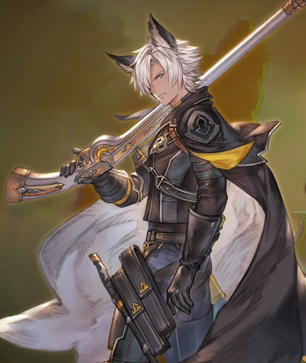 WHCDaily's tweet photo. The white hair character of the day is Eustace from Granblue Fantasy. https://t.co/3jFVxALnLc