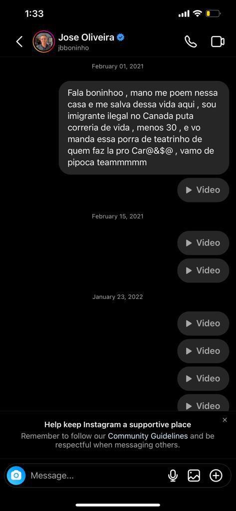 thais_pae's tweet photo. E o meu noivo que manda mensagem e vídeos pro @boninho desde 2021 tentando entrar no @bbb 😂🥹🙏🏼  #bbb #BBB23 #bbb2023 https://t.co/k2bGHkjCJL
