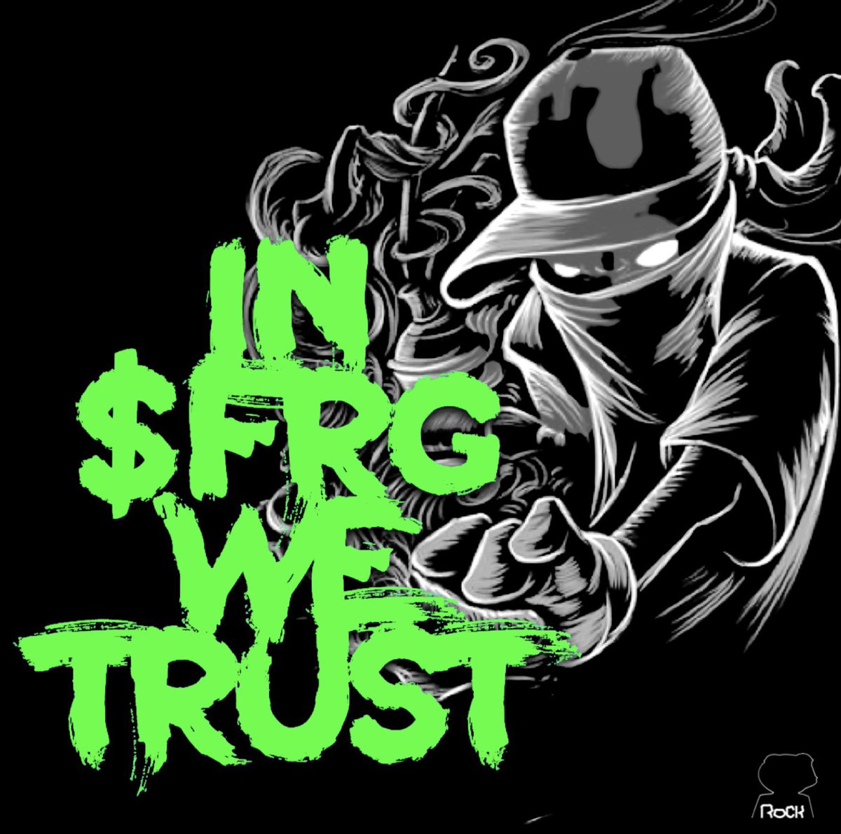 Join this space and collect this badge as we talk $FRG 
<a href="/ThePlagueNFT/">The Plague Of Frogs 🐸</a> 
<a href="/awardable_gg/">AWRD · Awardable</a>!

Check it out!
Artwork credit
<a href="/all4myDre/">@all4myDre</a> 
 awrd.gg/4317