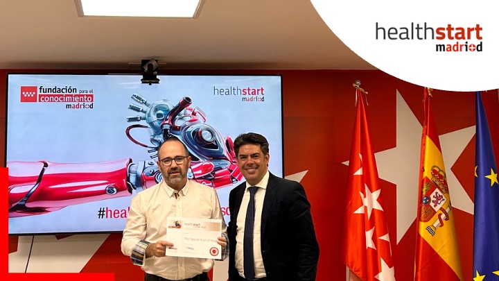 Último proyecto ganador #Healthstartmadrimasd 2022: “The Secret Trail of Moon”, videojuego con realidad virtual para entrenamiento cognitivo de personas con TDAH. Impulsado por la Fund. Biom del <a href="/HospitalPdH/">Puerta de Hierro</a> <a href="/GammeraNest/">Gammera Nest</a> y profesionales independientes. 
¡Enhorabuena!