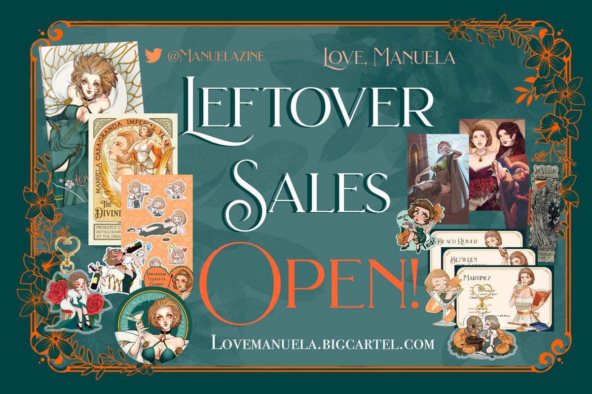 ManuelaZine's tweet photo. ✨ Encore! ✨

The Divine Songstress takes the stage for one final bow! 

Our leftover sales are open while supplies last 💌

We have a limited stock of our merchandise and books available. All profits go to Medecins Sans Frontiers🧡 https://t.co/PPp1pyQOVQ