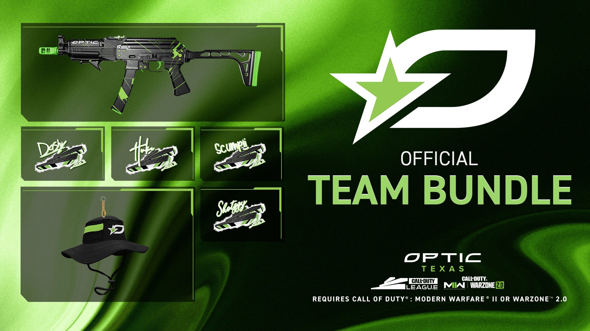 OpTic Texas on X: Our first-ever team designed Blueprint Team Bundle  available May 2nd. #BrickByBrick  / X