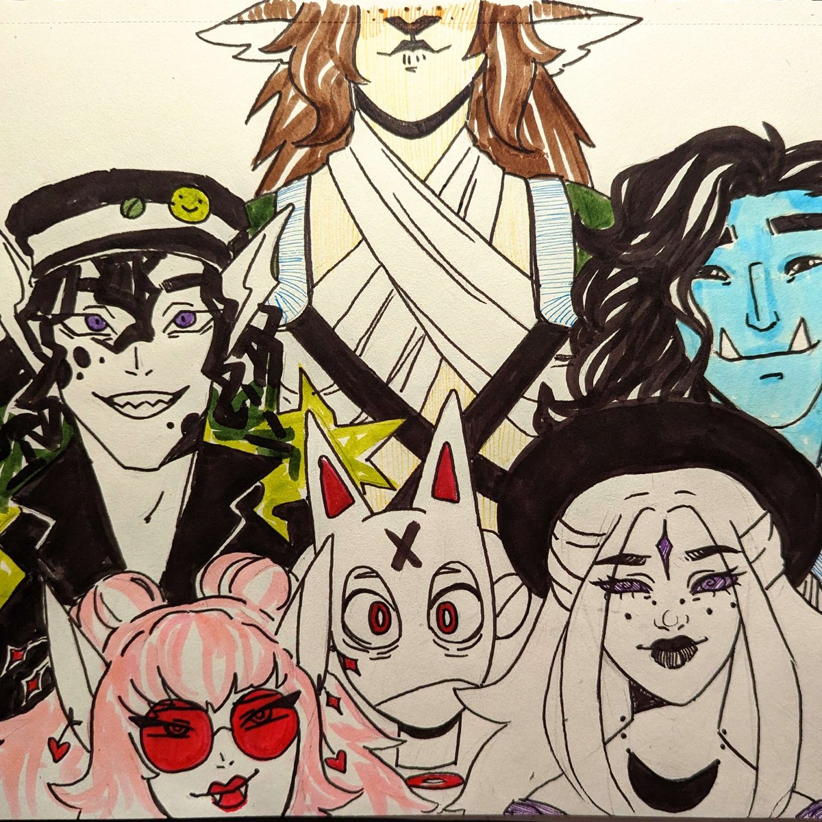 DngnMstrMarcus's tweet photo. For those of you that aren't already aware, my friends and I host a weekly dnd podcast with mew episodes every Friday! You can find @MonSquadDnD anywhere you listen to podcasts! 
#DnD #ttrpg #monsquad #podcast https://t.co/wvcycHyGVl