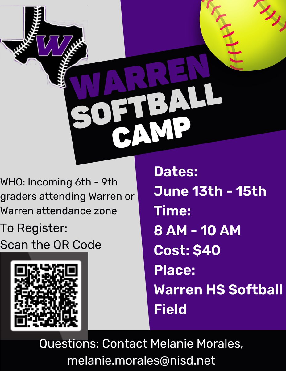 🥎 Warren Softball 🥎 tweet media