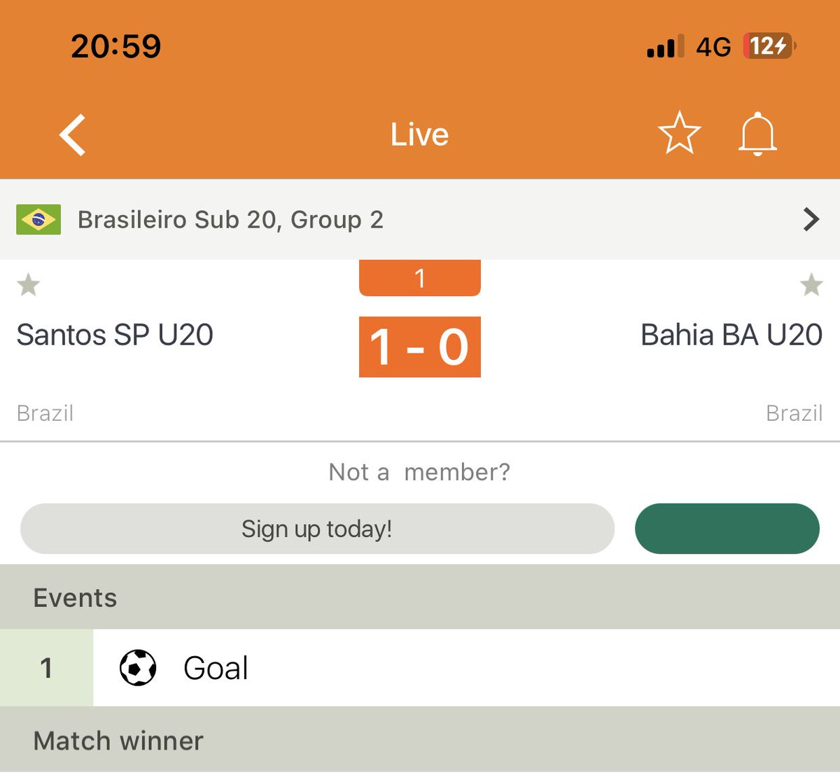 Goal in the first minute 😂😂