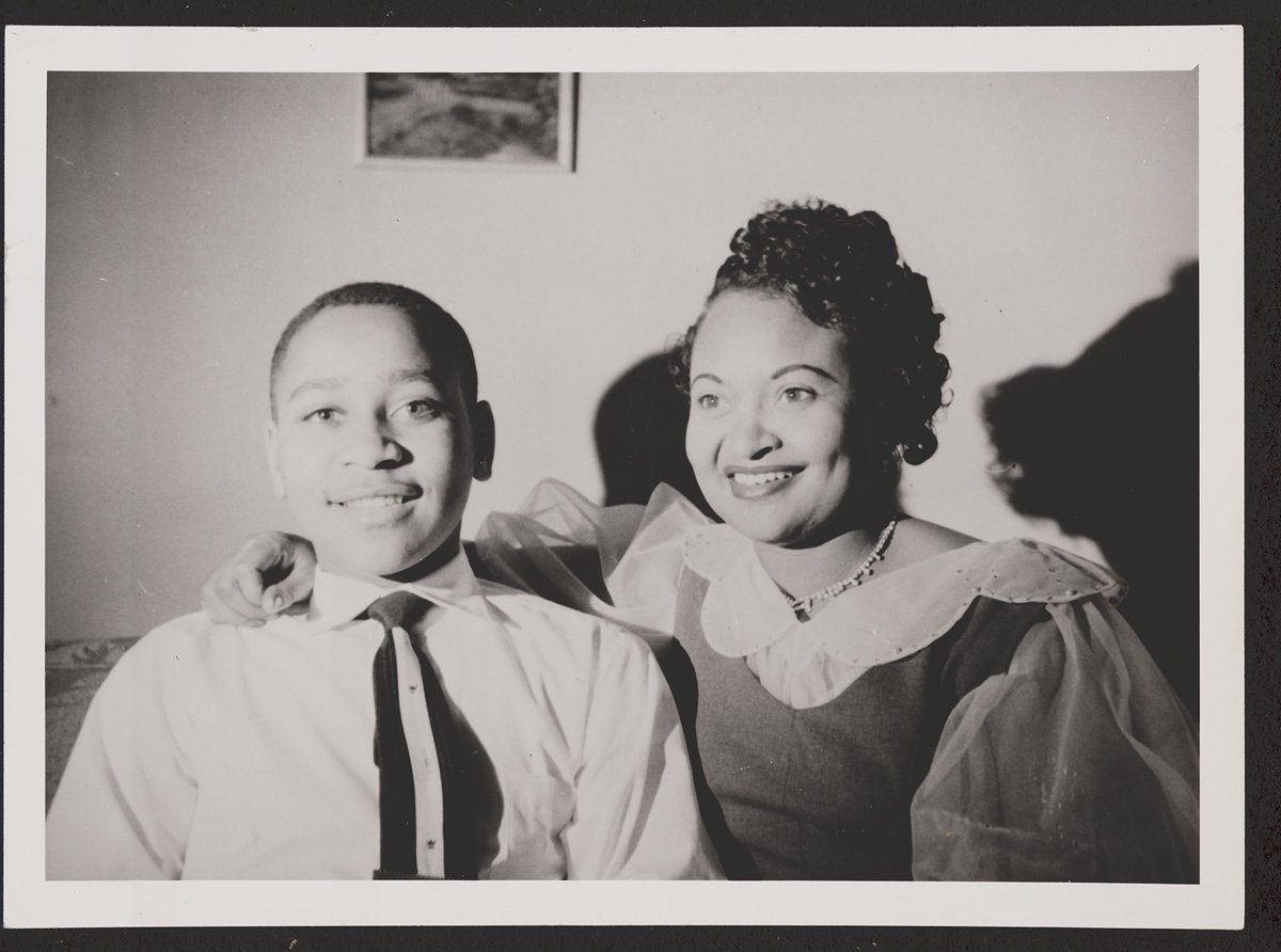 Mamie Till made sure the world knew what happened to her son. She sat in a court room and listened to him be dehumanized over and over then watched his killers be set free. She endured what no mother should. May she and Emmett rest in peace.