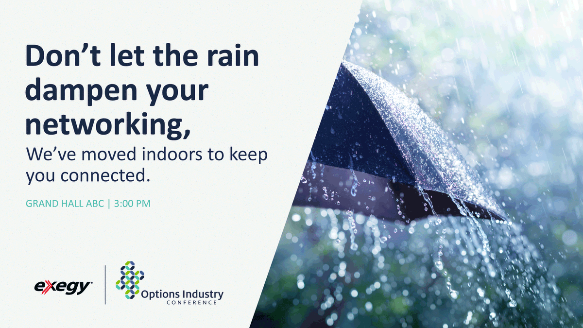 ExegyInc's tweet photo. Chance of rain? Don't worry, Exegy's bringing the heat to the OIC Nashville Networking Event. Indulge in mouth-watering BBQ pulled pork sandwiches with all the fixings and speak to our Exegy experts on hand. https://t.co/bPQZb08h0O #OptionsConf2023 @optionsconf https://t.co/HaotMqBsw4