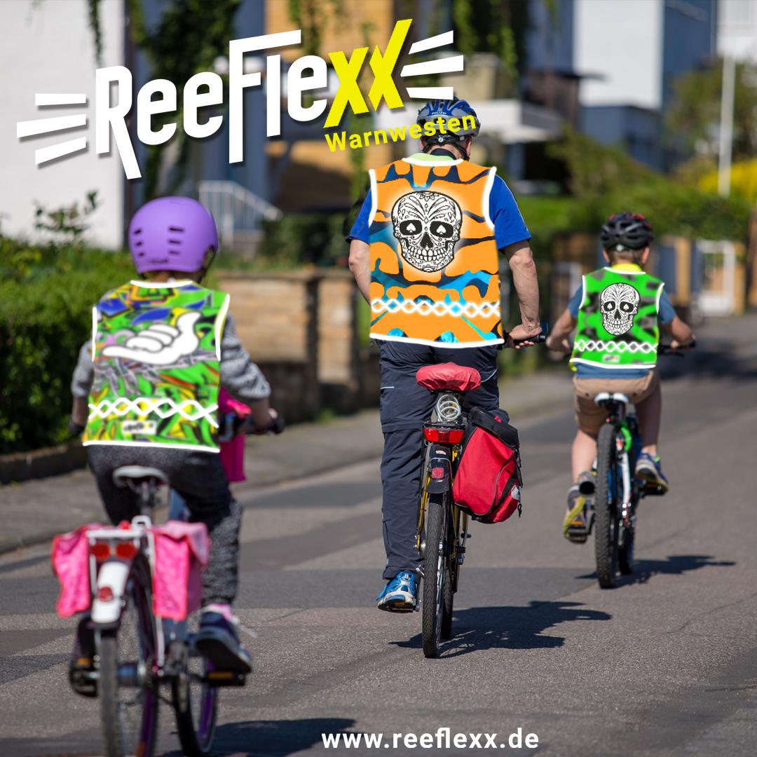 ReeFlexx Warnwesten
Tagüber gut sichtbar sein durch auffällige Farben!
Schauen Sie in unseren Onlineshop und finden Sie Ihr Lieblingsdesign: reeflexx.de
#ebike #fahrrad #biker #bikerweste #fahrradweste
#cycling #cyclinglife #instacycling #instacycle