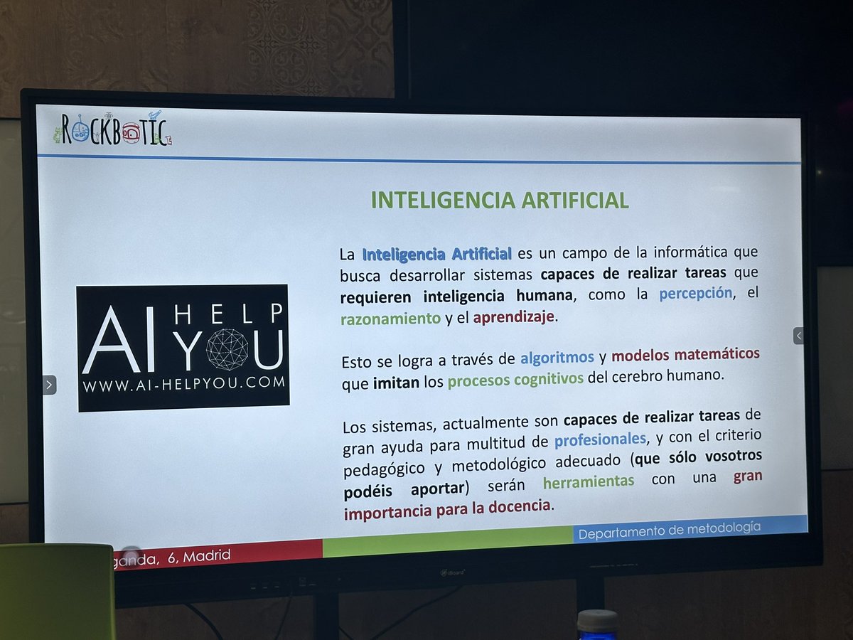 isalr8's tweet photo. #LiderandoMiCentroHaciaElFuturo #JornadaGlobalNET @GlobalNET_info
#EnClaveDeTIC  
 @CmRockbotic Conociendo un poco+ sobre GPT,la inteligencia artificial ha venido para quedarse… hay que conocerla,usarla y sacarle el máximo partido!Acabo como empecé…IA ha venido para quedarse☺️ https://t.co/76L9Qg3fUy