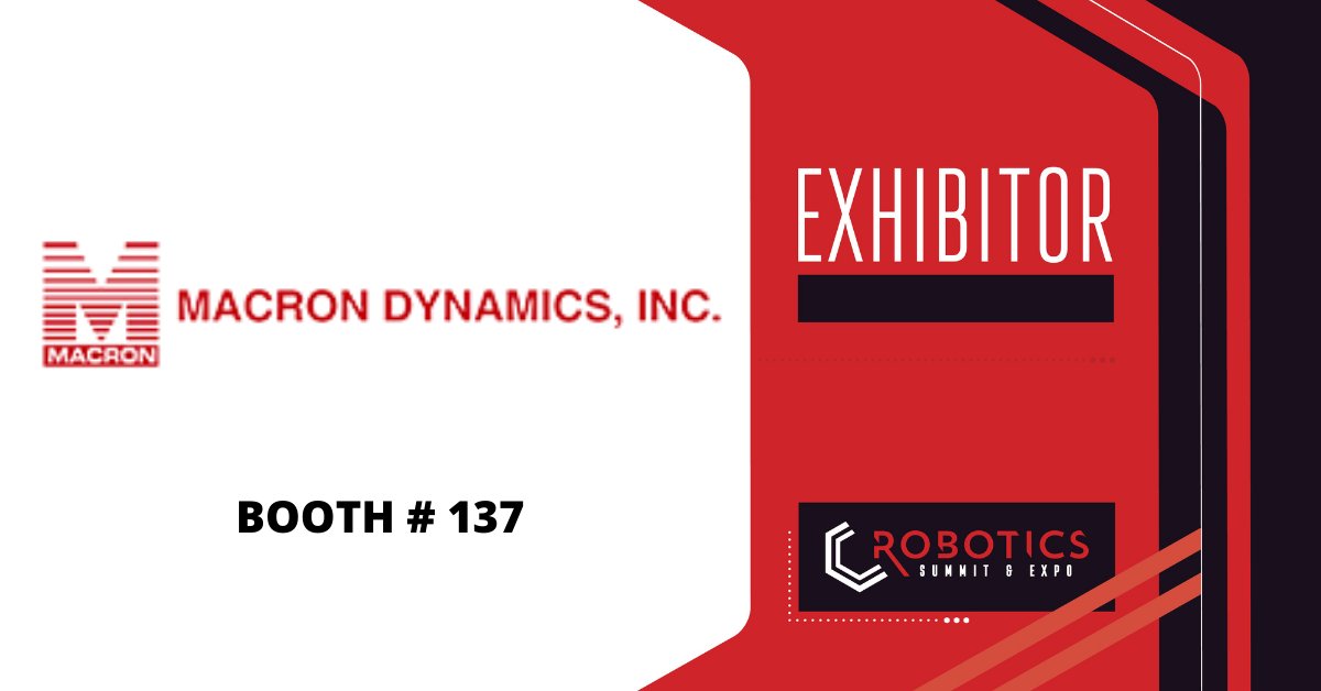 macrondynamics's tweet image. Join us at the Robotics Summit and Expo in Boston on May 10-11. Visit us at booth #137 to see the latest in robotics technology. #RSE2023 hubs.ly/Q01Kwc030