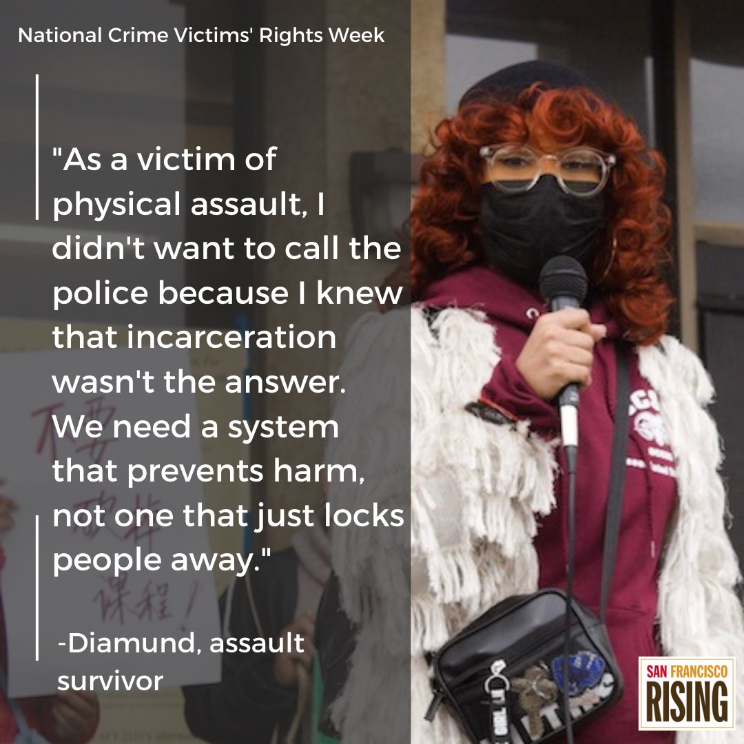 Diamund is a survivor of assault, but locking her attacker away didn’t feel like it would solve anything. Diamund knew the impact that incarceration could have on someone’s life and they didn’t want that for the person who assaulted them.