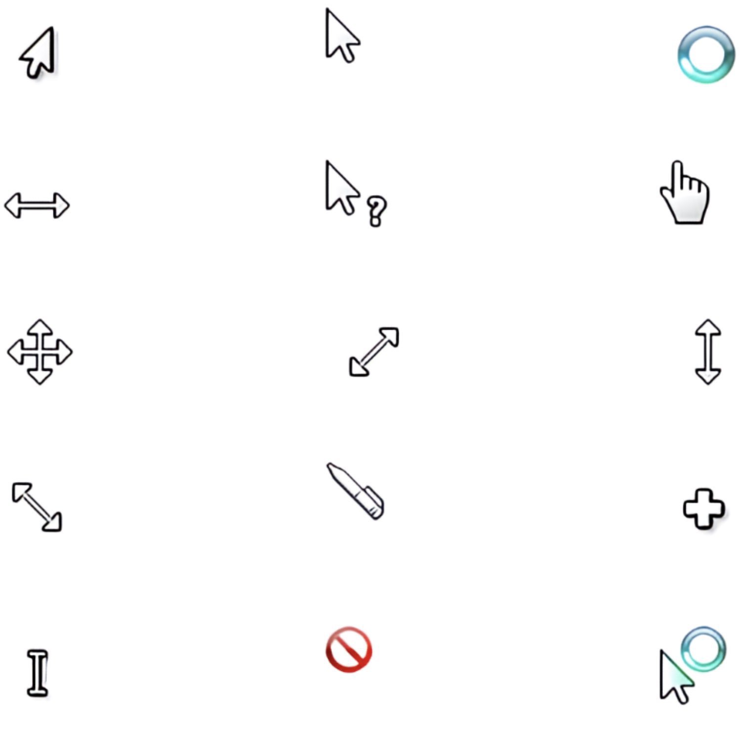 Windows XP Cursors