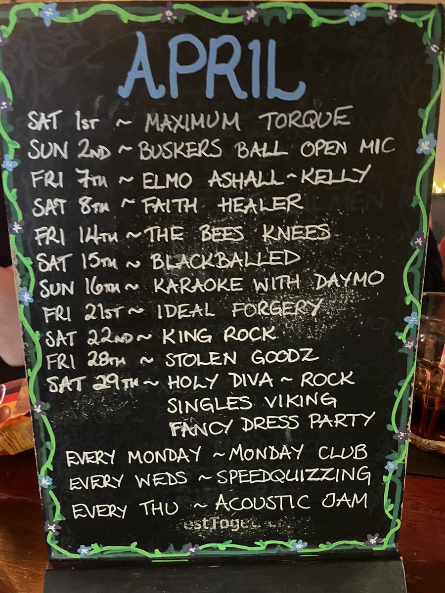 OldMarket_Tav's tweet photo. Here’s what’s on for the rest of the month!
#Altrincham https://t.co/VAKO58w5Dh