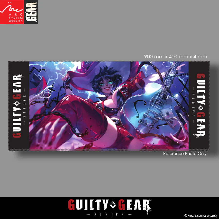 ArcSystemWorksU's tweet photo. Improve your gaming performance with the I-No Deluxe Desk Mat! Pre-order now and receive a 20% early bird discount until 5/1.

https://t.co/gBj3p4uHBZ

Btw, the correct answer to the Eddie Desk Mat giveaway was, I-No! https://t.co/d0yCst2xKg